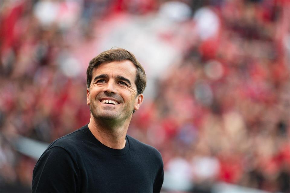 Carles Martínez startet mit Bayer Leverkusen in die Europa League. (Archivbild)Marius Becker/dpa