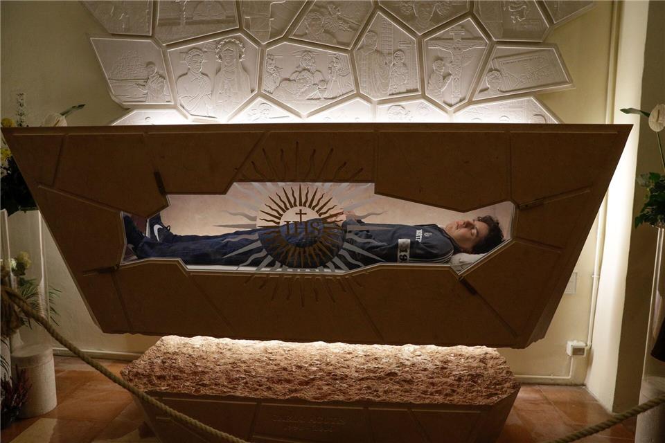 Carlo Acutis zieht eine neue Generation von Pilgern an. (Archivbild)Gregorio Borgia/AP/dpa