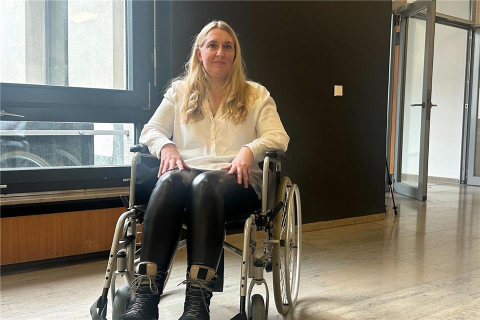 Carola Potrz ist seit dem Vorfall auf einen Rollstuhl angewiesen.Ute Wessels/dpa