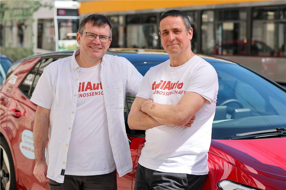 Carsharing-Anbieter Teilauto wird zu einer Genossenschaft. Sie startet am 1. Mai offiziell. Jan Woitas/dpa