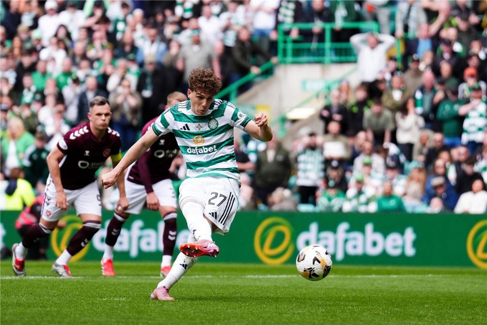 Celtic Glasgow ist zum fünften Mal in Serie schottischer MeisterAndrew Milligan/PA Wire/dpa