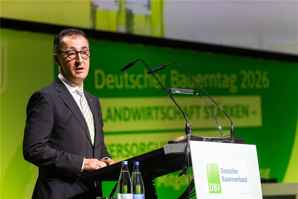 Cem Özdemir bekommt einen neuen Redenschreiber. (Archivbild)Philipp von Ditfurth/dpa