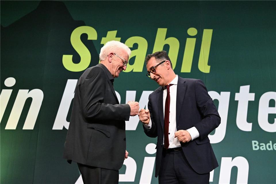 Cem Özdemir soll für die Grünen schaffen, was die Umfragen gerade nicht hergeben: Der Nachfolger von Ministerpräsident Winfried Kretschmann werden.Bernd Weißbrod/dpa