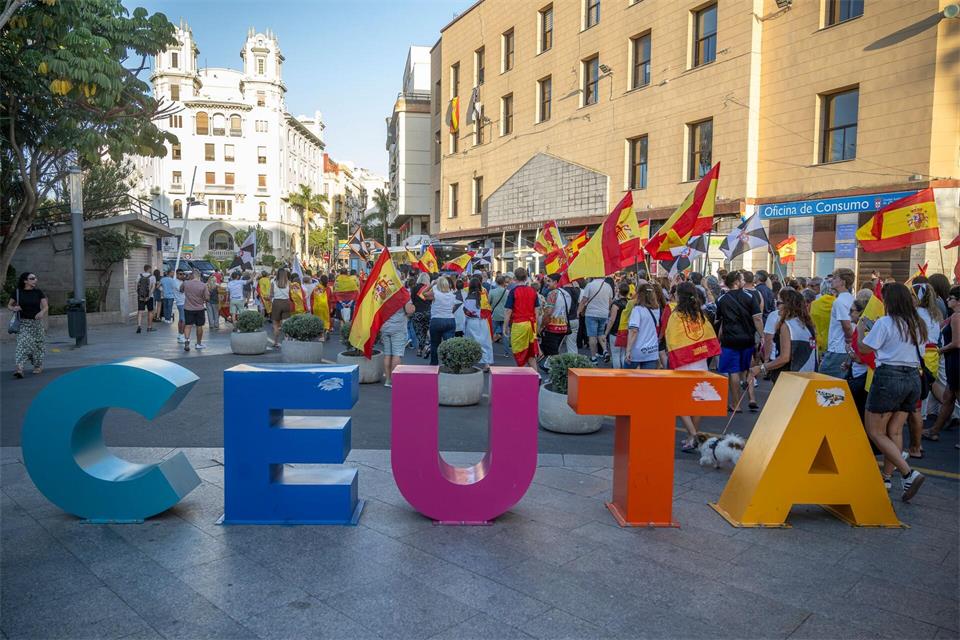 Ceuta: Proteste gegen Zustrom von MigrantenMarcos Moreno/EUROPA PRESS/dpa