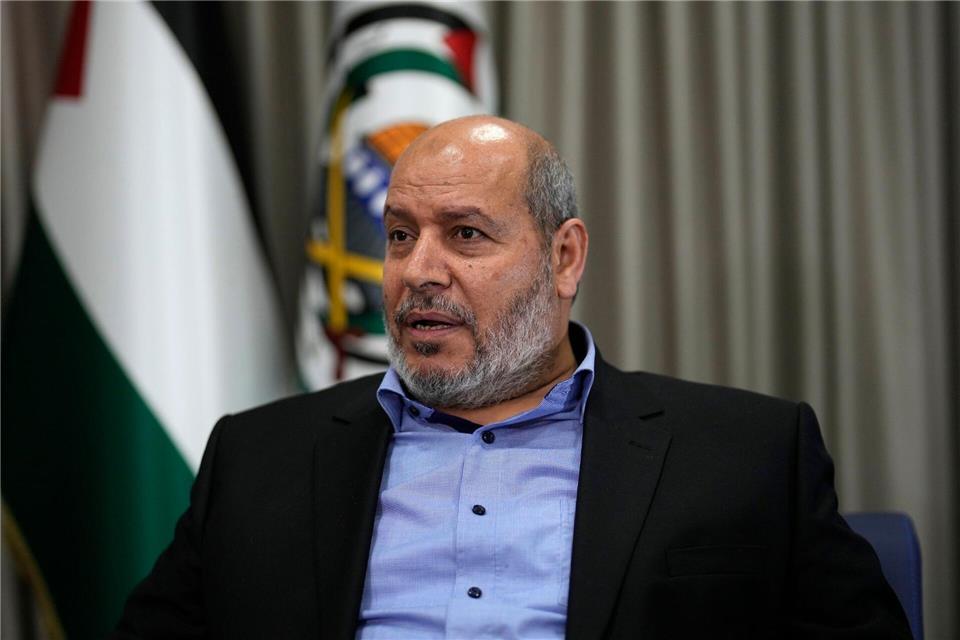 Trump nicht begeistert über Israels Angriff in Katar Chalil al-Haja, gegenwärtig ranghöchster Vertreter der Terrororganisation Hamas. (Archivbild)Khalil Hamra/AP/dpa