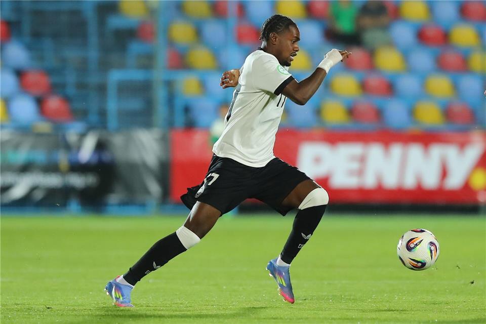 Charles Herrmann verlässt Borussia Mönchengladbach. (Archivbild)Stefan Constantin/dpa