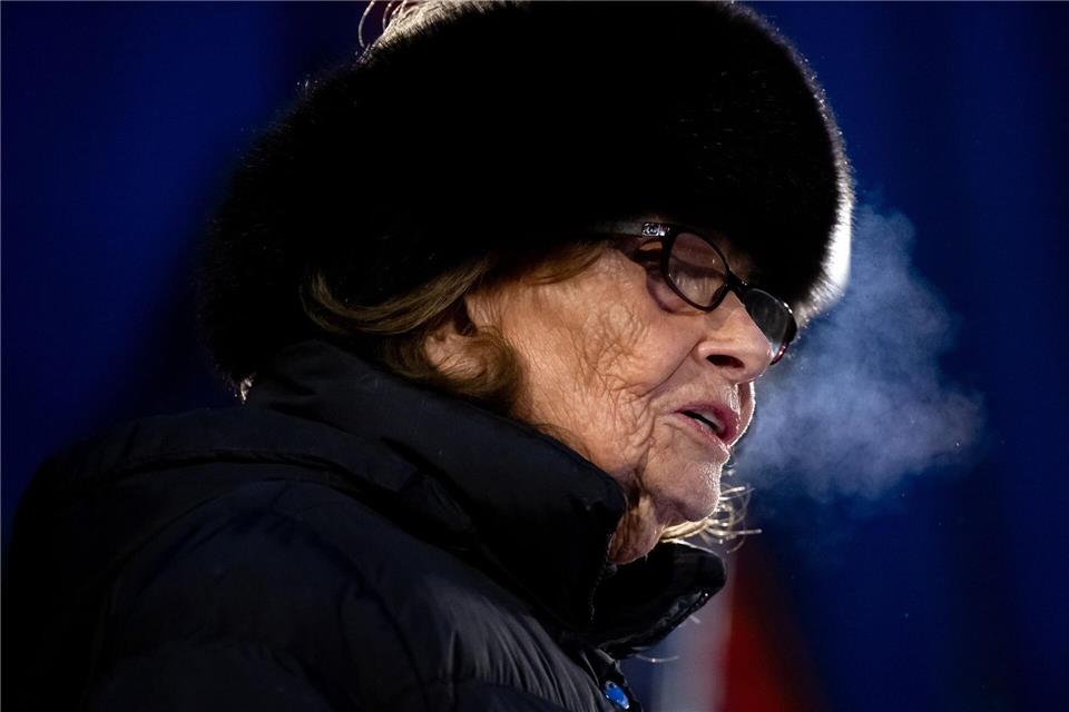 Charlotte Knobloch rief zu einer Gedenkminute für die Opfer in Australien auf.Sven Hoppe/dpa