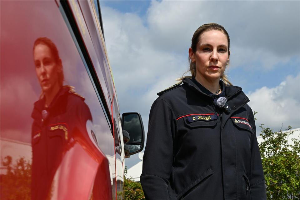 Charlotte Ziller war am Abend direkt vor Ort.Bernd Wei�brod/dpa