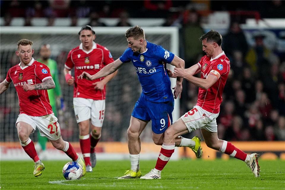 Chelsea musste sich zweimal nach einem Rückstand zurückkämpfen.Martin Rickett/PA Wire/dpa