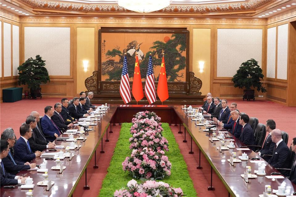 China und die USA stehen in einem erbitterten Handelskonflikt. Mark Schiefelbein/AP/dpa