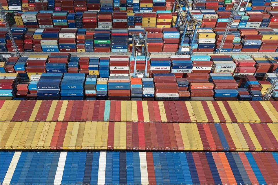 Chinas Exporte in den Globalen Süden stiegen zu Jahresbeginn besonders stark. Uncredited/CHINATOPIX/AP/dpa