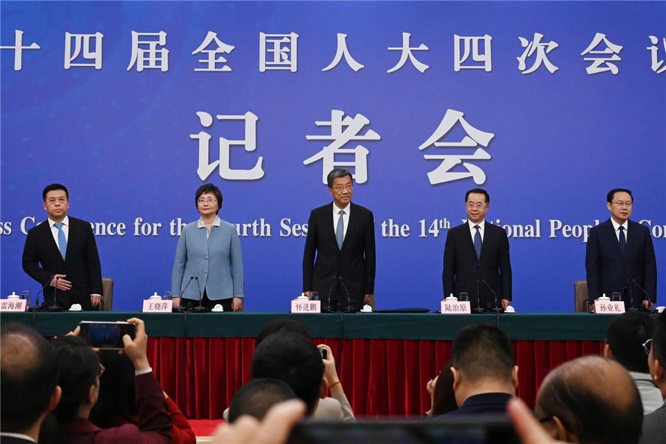 Chinas Ministerien hatten sich auch zu Fragen über Gesundheit und Lebensqualität geäußert.  Johannes Neudecker/dpa