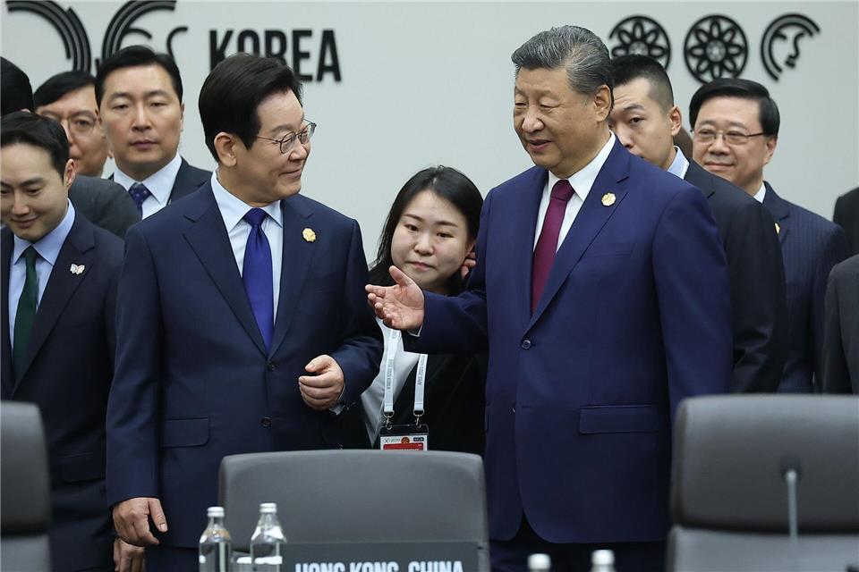 Chinas Präsident Xi forderte von den Apec-Partnern von mehr Zusammenarbeit. Uncredited/Yonhap/AP/dpa