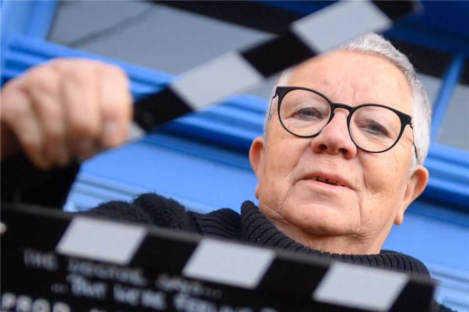 Christa Ringkamp hat auf ihrem Landhof Neulingen die Filmcrew von „In die Sonne schauen“ verpflegt.Klaus-Dietmar Gabbert/dpa