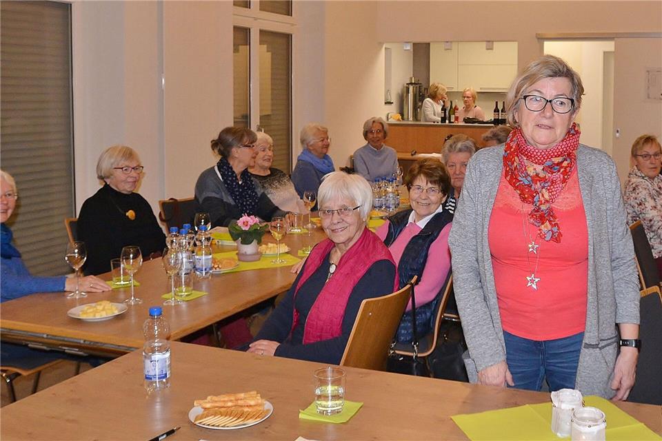 Christel Springer (hier bei einem Angebot der kfd im St.-Silvester-Haus) ist Teamsprecherin.
