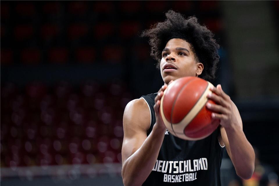 Christian Anderson darf auf einen NBA-Vertrag hoffen. (Archivbild)Sven Hoppe/dpa
