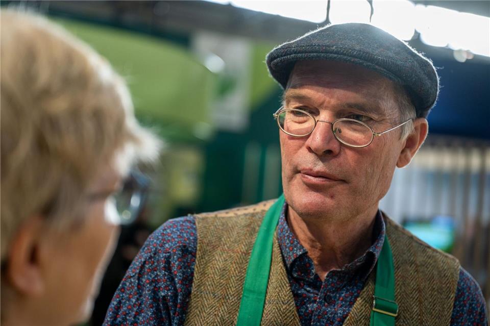 Christian Herb betreibt im Allgäu eine Bio-Gärtnerei.Zacharie Scheurer/dpa-tmn