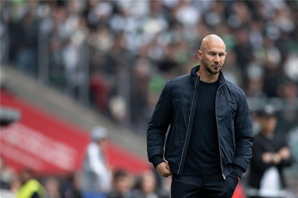 Christian Ilzer ist mit der Saison der TSG insgesamt sehr zufrieden.Fabian Strauch/dpa