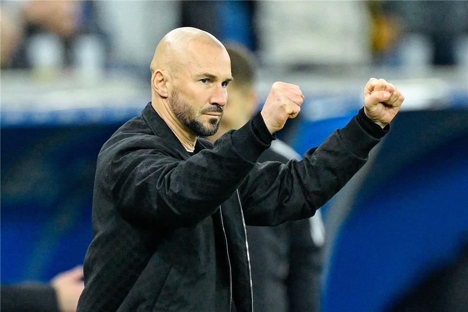 Christian Ilzer will mit Hoffenheim auch gegen Mönchengladbach daheim gewinnen (Archivbild).Uwe Anspach/dpa