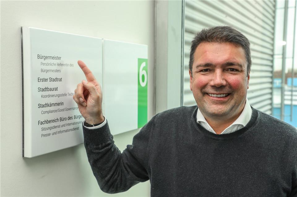 Christian Mangen, Bürgermeister von Bocholt, lässt seine Referentenstelle vorerst unbesetzt.Sven Betz