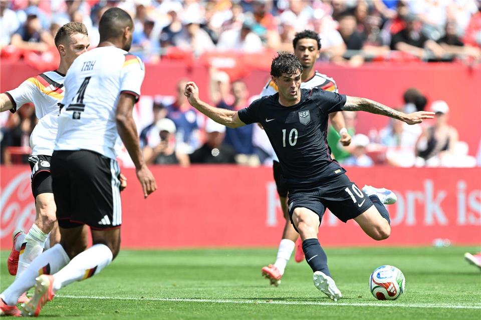 Christian Pulisic ist der größte Star im Kader von WM-Gastgeber USA. (Archivfoto)Federico Gambarini/dpa