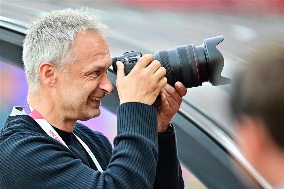 Christian Wück: WM-Qualifikation fest im Visier. (Archivbild)Sebastian Christoph Gollnow/dpa