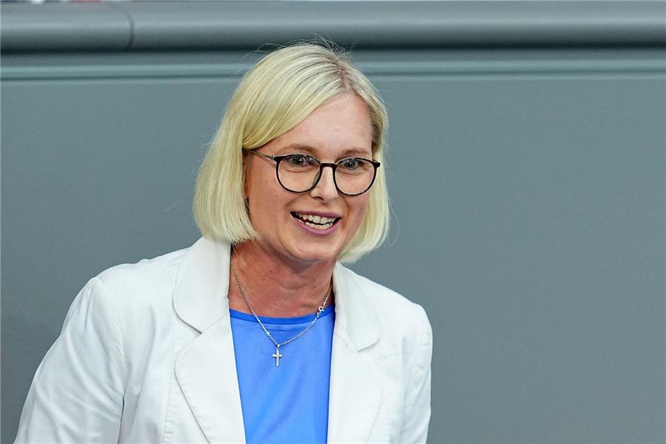 Van Almsick fordert mehr Mut: „Wir sind nicht doof“ Christiane Schenderlein wünscht sich Olympische Spiele in Deutschland. (Archivbild)Michael Kappeler/dpa