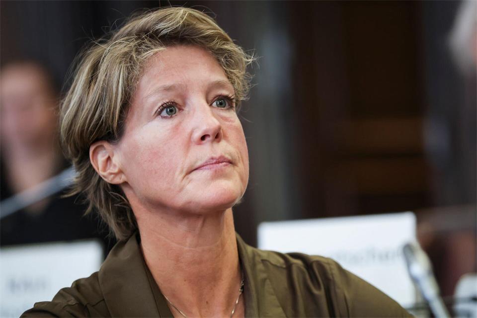 Christina Block bestreitet die Vorwürfe der Anklage.Christian Charisius/dpa Pool/dpa
