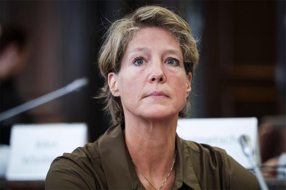 Christina Block hat sich erneut zu Wort gemeldet.Christian Charisius/dpa Pool/dpa