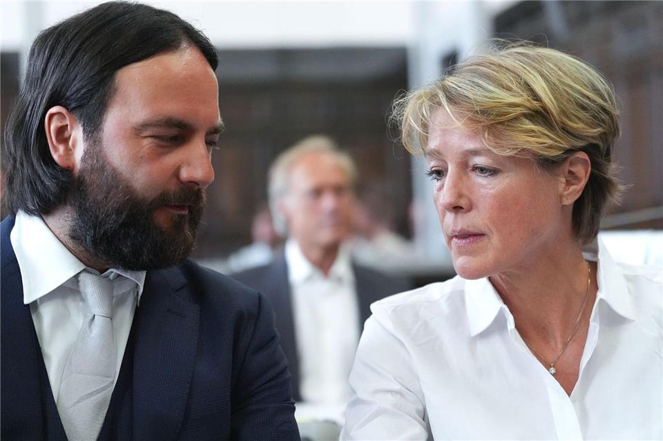 Christina Block soll den Auftrag zur Entführung gegeben haben.Marcus Brandt/Pool dpa/dpa