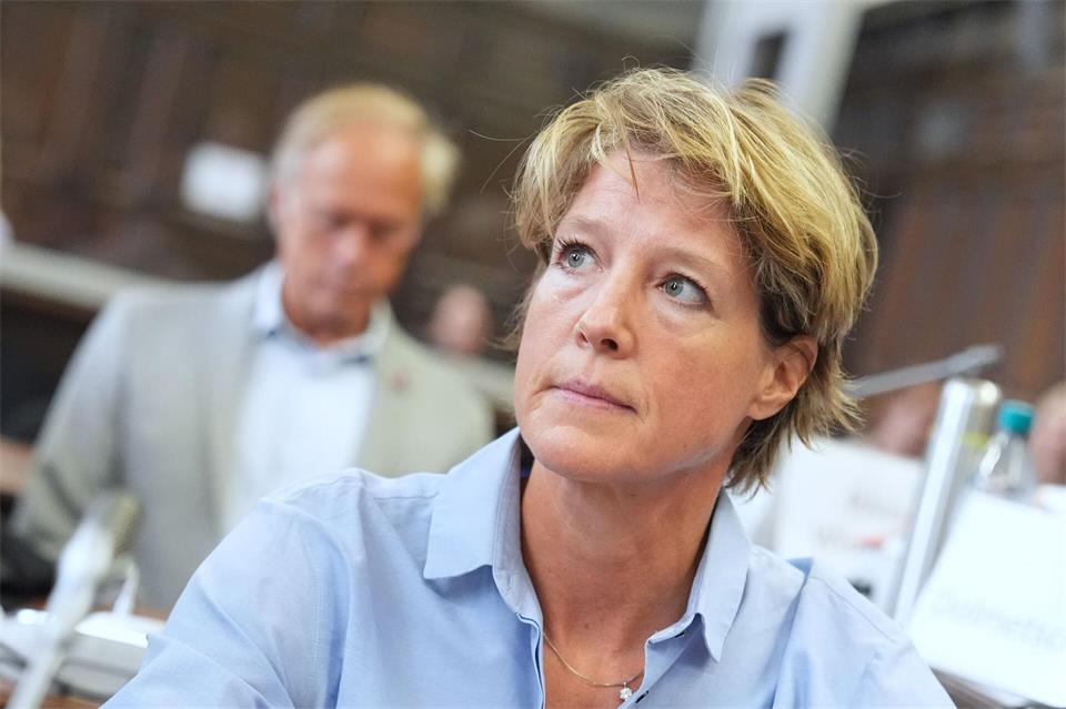Christina Block steht seit Juli 2025 vor Gericht.Marcus Brandt/dpa Pool/dpa