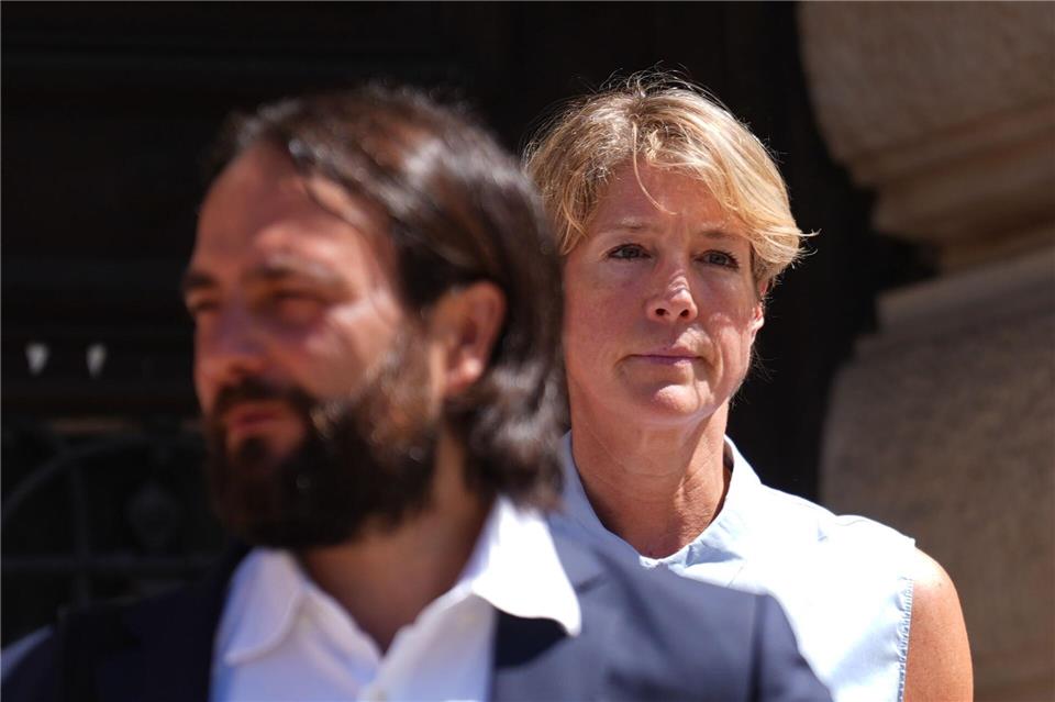 Christina Block wird von Anwalt Ingo Bott vertreten.Marcus Brandt/dpa