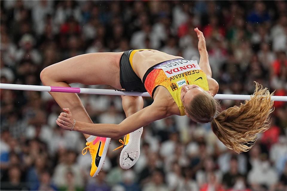 Christina Honsel konnte keine überraschende Medaille gewinnen.Michael Kappeler/dpa