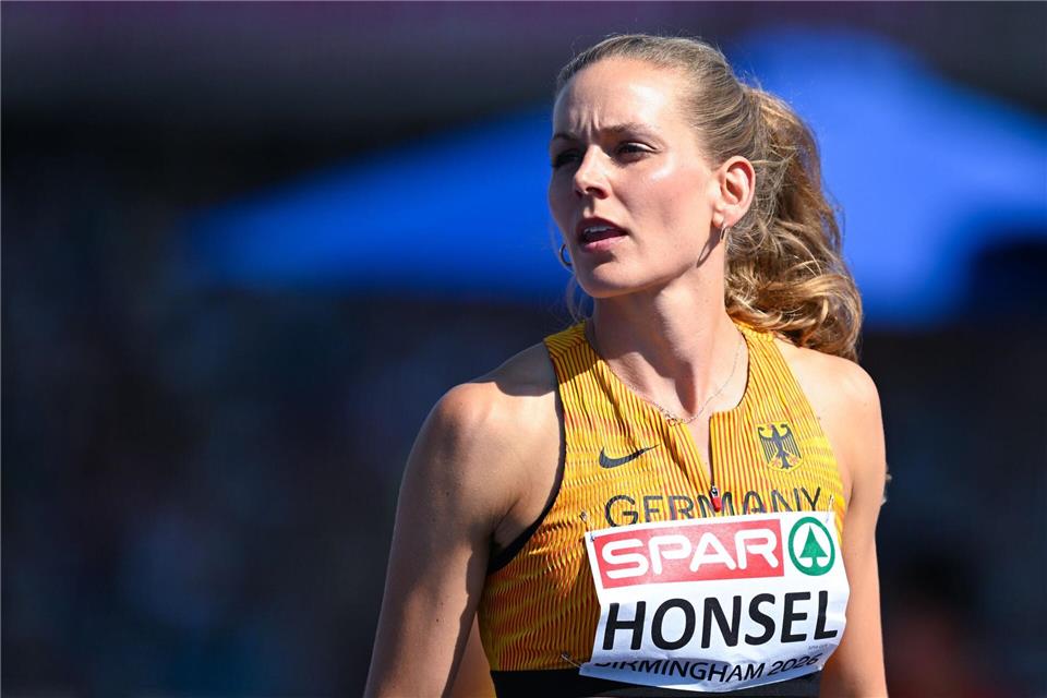 Christina Honsel qualifizierte sich für das Hochsprung-Finale.Sven Hoppe/dpa