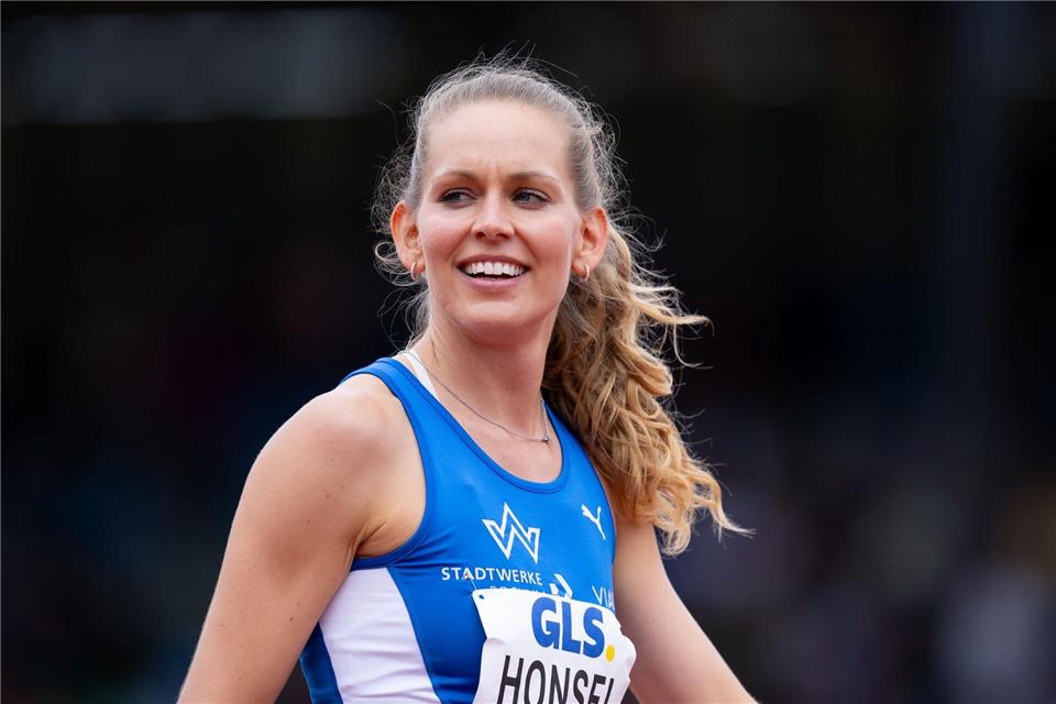 Christina Honsel sorgte beim Diamond-League-Meeting in Lausanne für eine Premiere in ihrer Karriere.Sven Hoppe/dpa