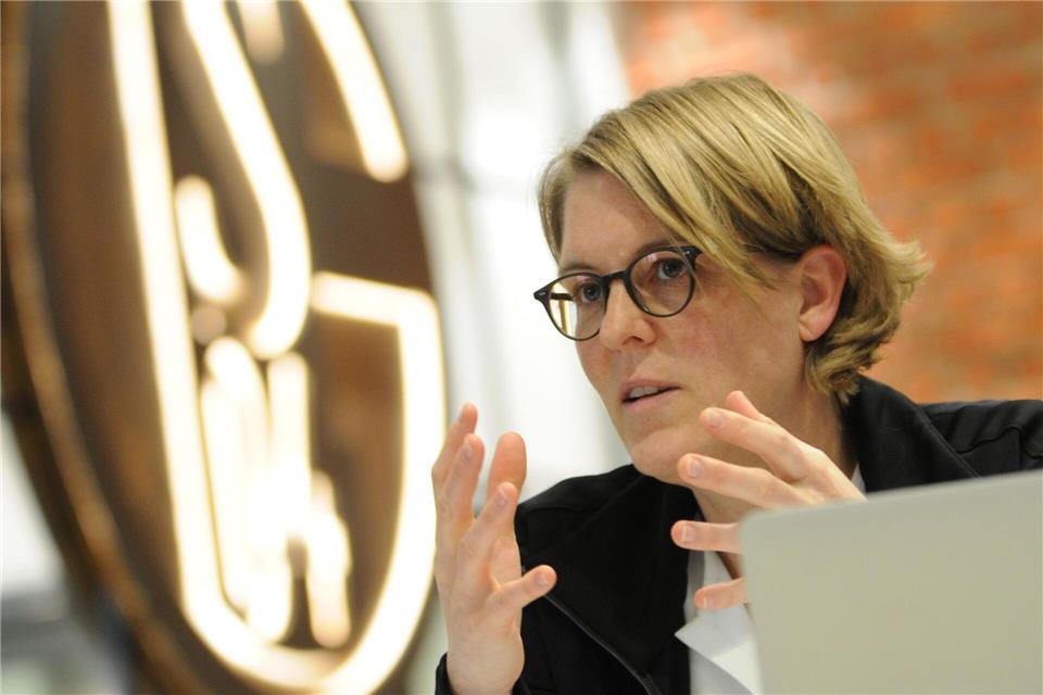 Christina Rühl-Hamers ist in Schalkes Vorstand für die Finanzen zuständig.Wolf von Dewitz/dpa-Zentralbild/dpa