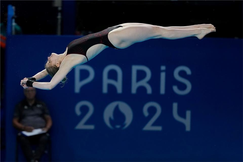 Christina Wassen ist im Halbfinale der Olympischen Spiele vom Turm ausgeschieden. 