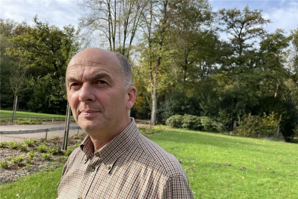 Christoph Beemelmans ist Förster beim RVR Ruhr Grün und Projektleiter der Korte-Stiftung für die Umgestaltung des Tiergartens Schloss Raesfeld.