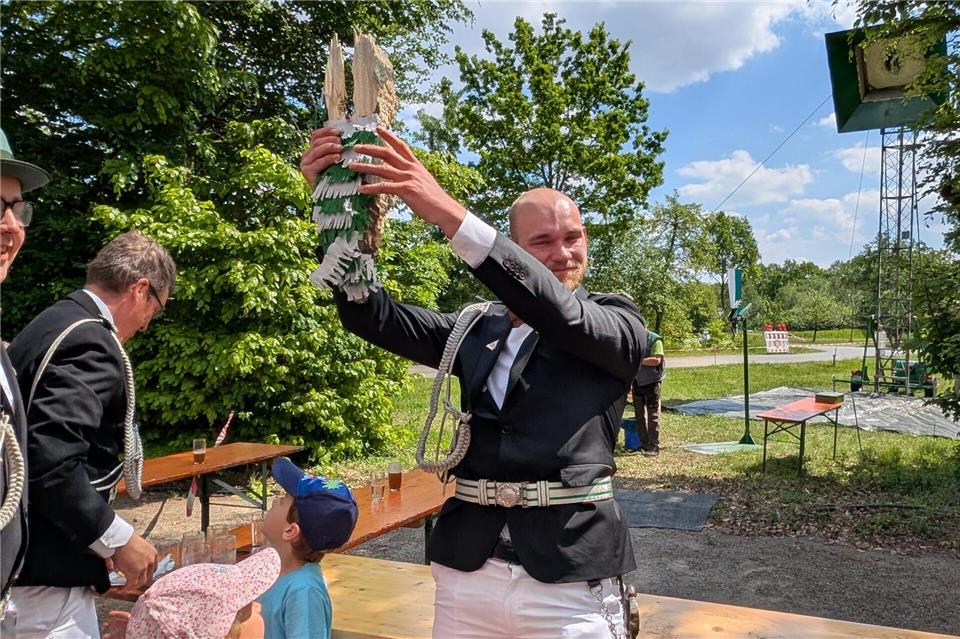 Christoph „Kiki“ Rösing ist neuer König in Rhedebrügge.