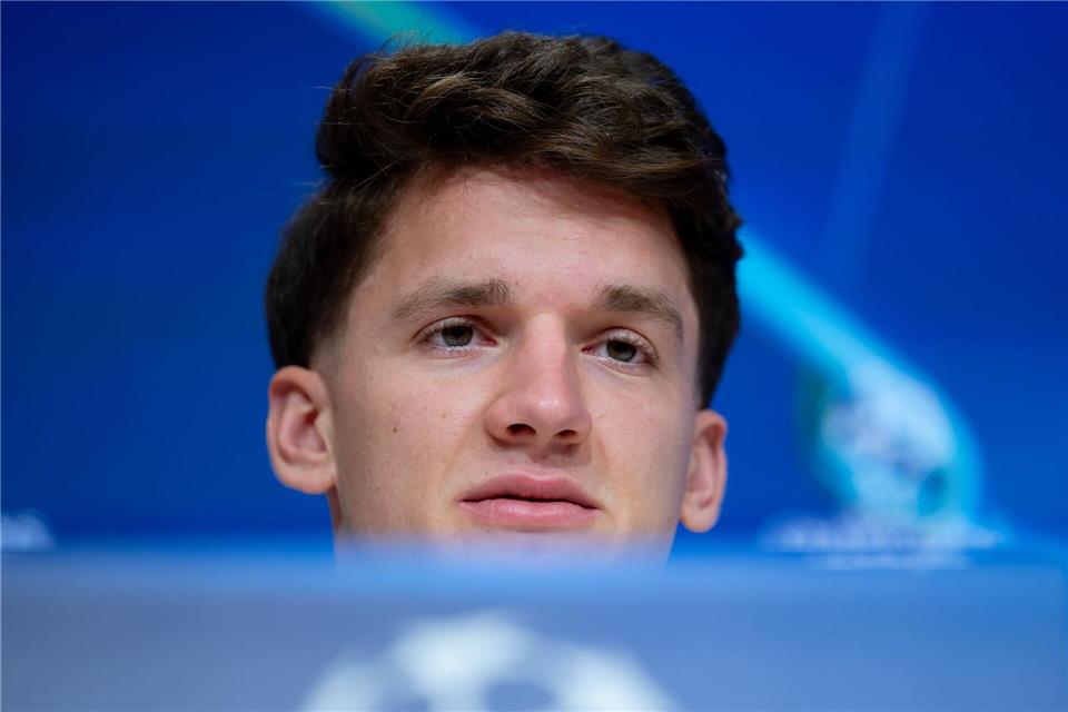 Brügges Trainer zu Kane: „Auch ein Mensch mit zwei Beinen“ Christos Tzolis freut sich riesig auf das Spiel gegen die Bayern in München.Sven Hoppe/dpa