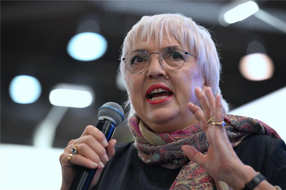 Claudia Roth war mehrere Jahre Bundesvorsitzende der Grünen. (Archivbild)Hendrik Schmidt/dpa