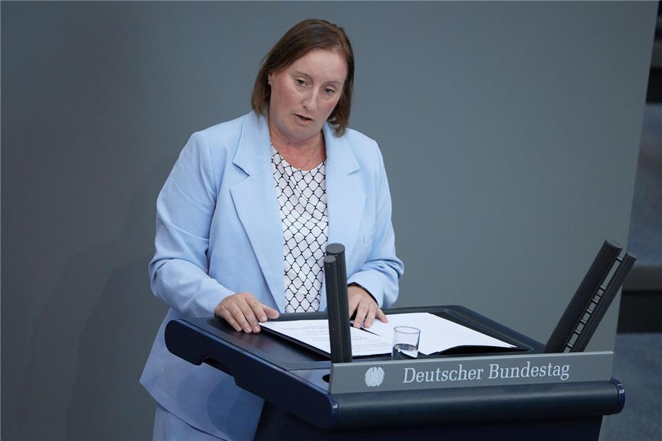 Claudia Weiss (AfD) hat sich von Mitarbeitern getrennt. (Archivbild)Jörg Carstensen/dpa