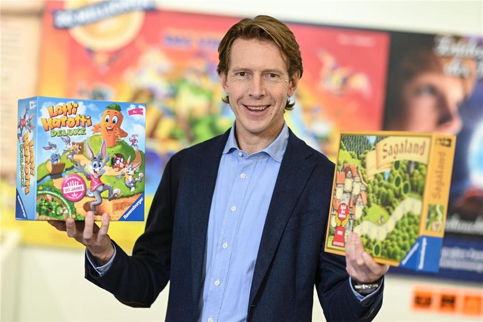 Clemens Maier ist seit 2017 der Vorstandsvorsitzende des Spieleherstellers. (Archivbild) Felix Kästle/dpa