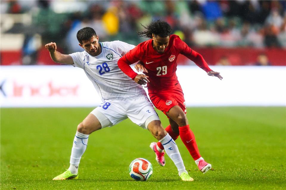 Co-Gastgeber Kanada hat sein Testspiel gegen Usbekistan gewonnen. CODIE MCLACHLAN/The Canadian Press/dpa