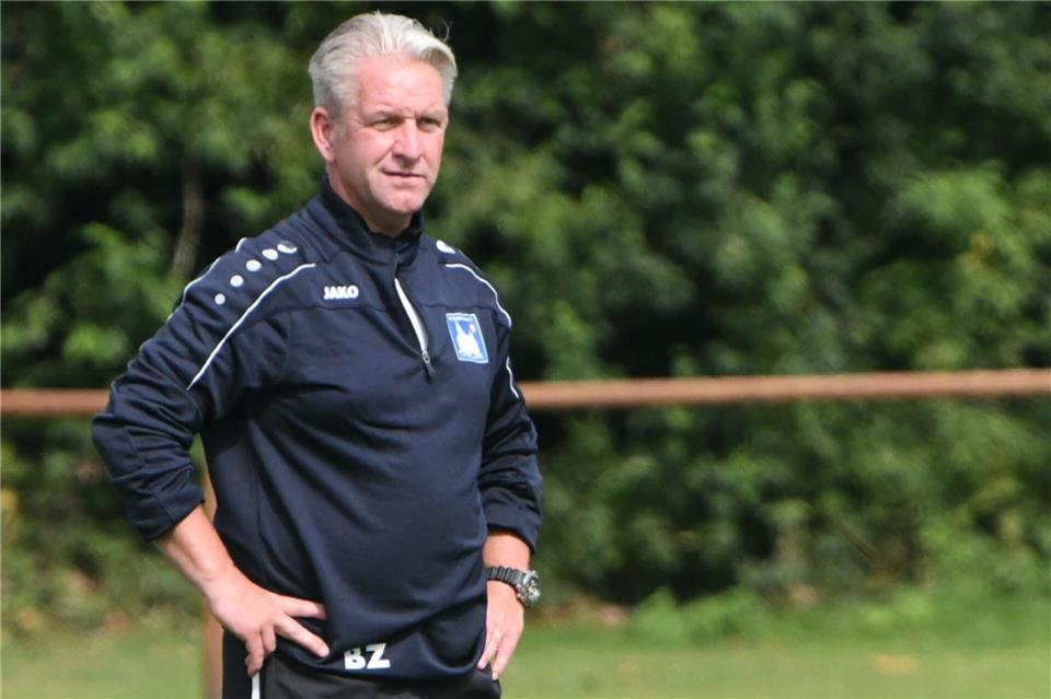 Co-Trainer Bert Zielinski betreute die Westfalia in Rhade.