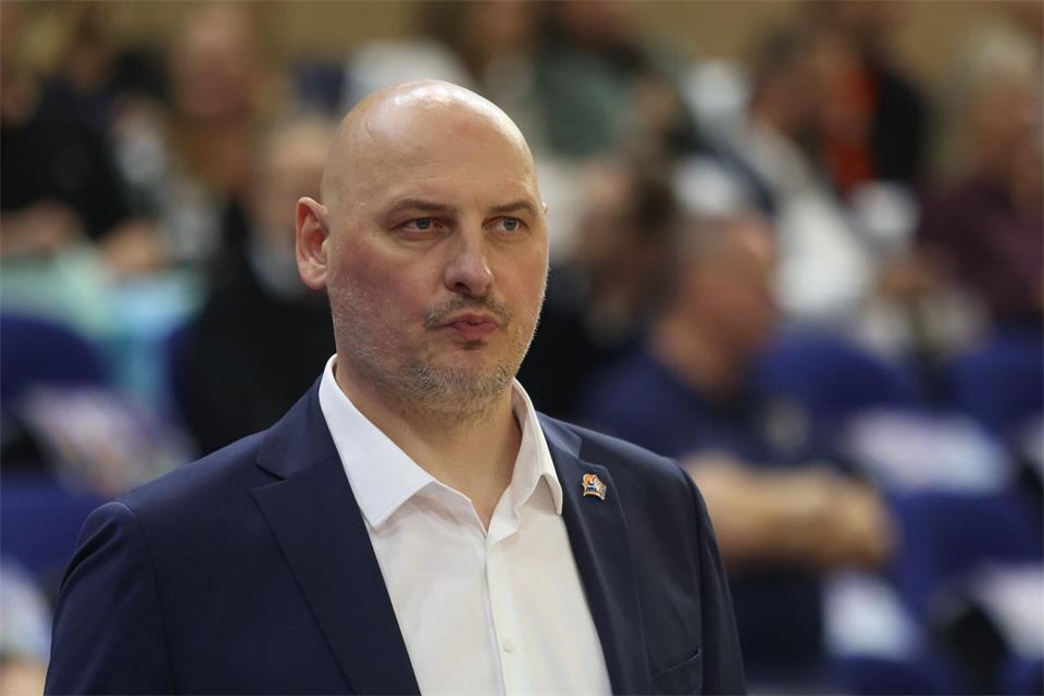 Coach Przemyslaw Frasunkiewicz von den Rostock Seawolves erlebte die nächste Enttäuschung. (Archivbild)Danny Gohlke/dpa