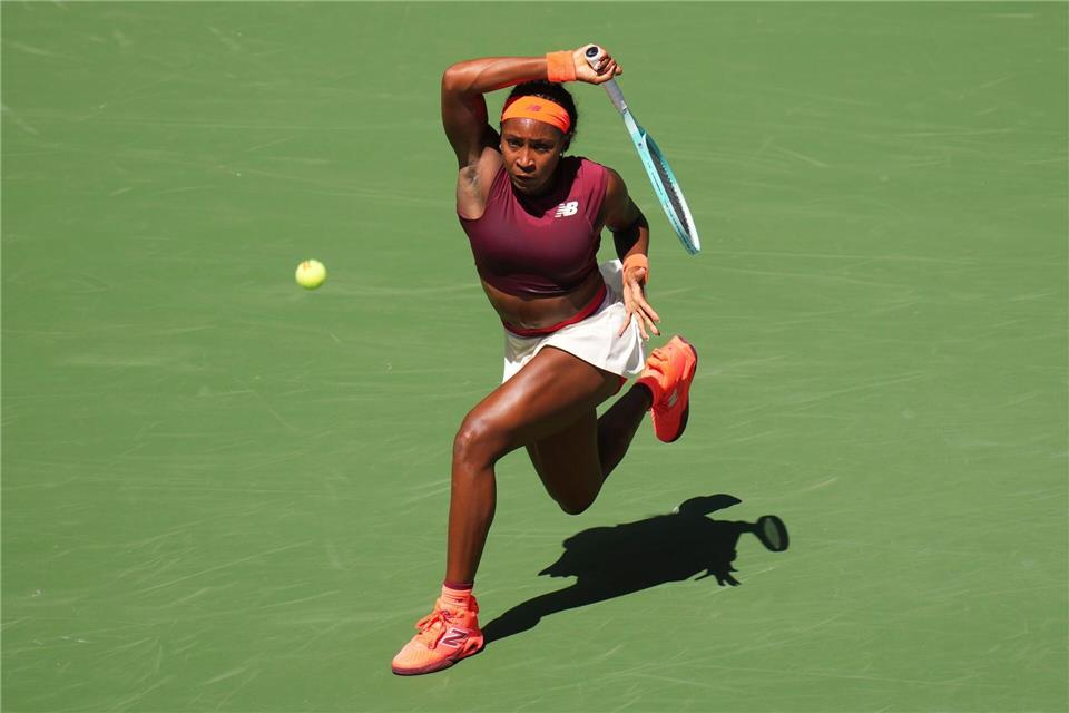 Coco Gauff muss ihre Hoffnungen auf den nächsten US-Open-Triumph beenden.Kirsty Wigglesworth/AP/dpa