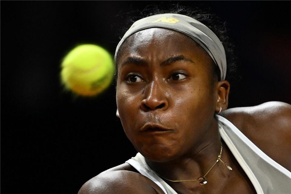 Coco Gauff zählt zu den Topstars in Stuttgart. (Archivbild)Marijan Murat/dpa