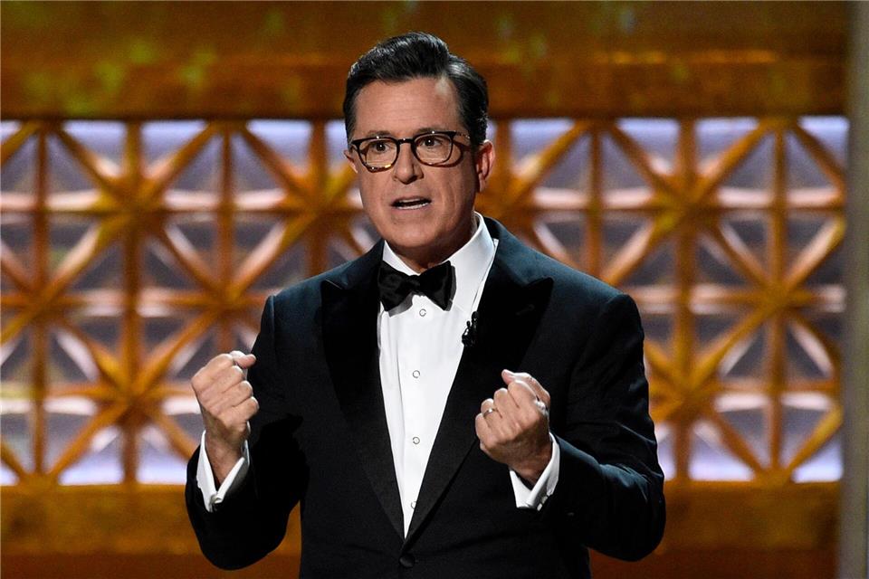 Colbert moderierte zum letzten Mal. (Archivbild)Chris Pizzello/AP/dpa