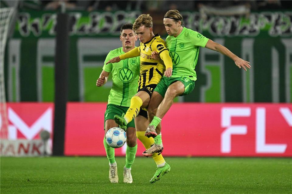 Cole Campbell wechselt von Borussia Dortmund zur SV Elversberg. (Archivbild)Swen Pförtner/dpa